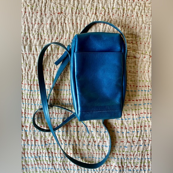 Deep Ocean Blue Mini Bag by Nimes Argentina - Picture 3 of 5